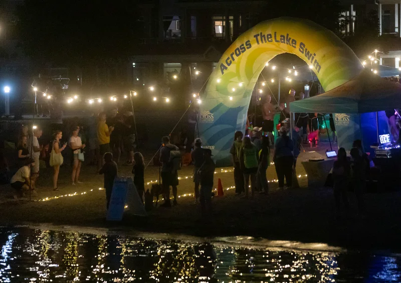 Across the Lake Swim Starlight II card