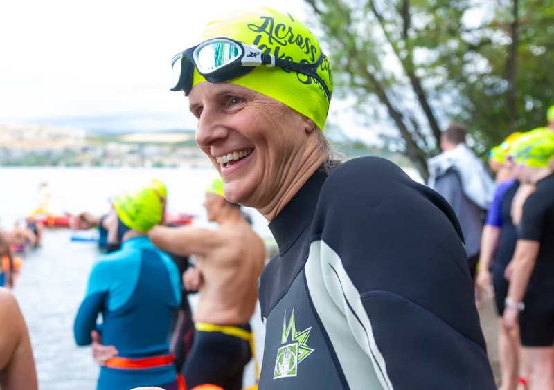 Across the Lake Swim Elk Lake, Victoria, BC