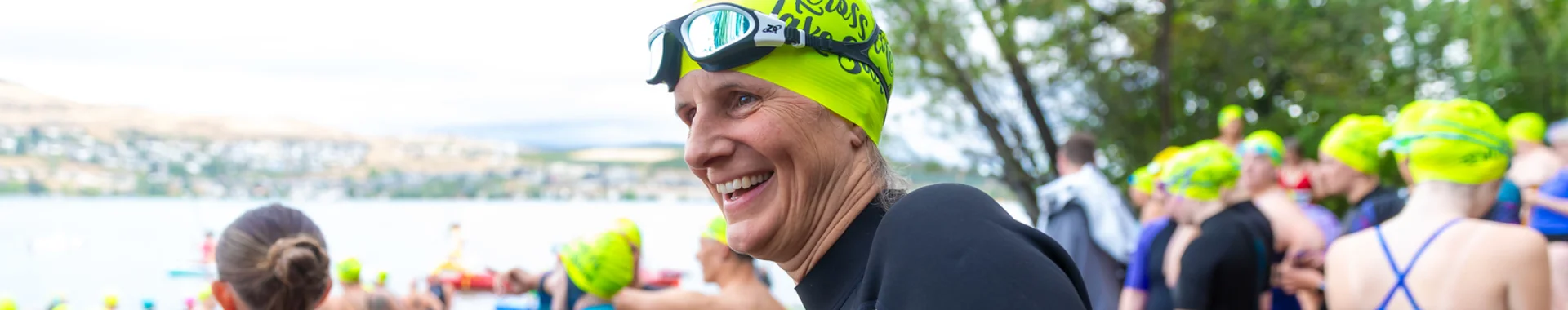 Across the Lake Swim Elk Lake