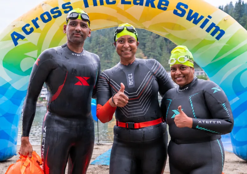 Across the Lake Swim Cultus Lake