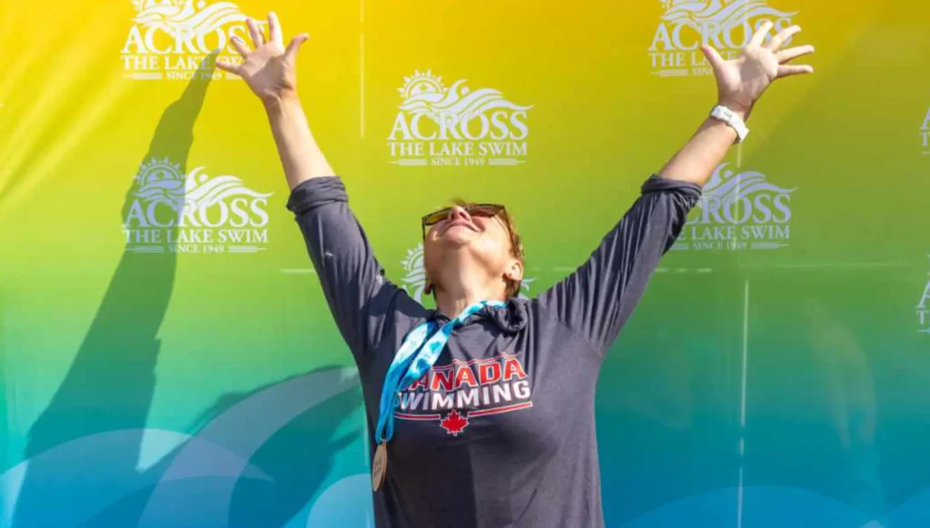 Kalamalka Lake 10km swim